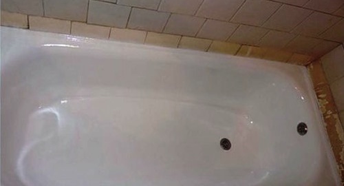 Реставрация ванны жидким акрилом | Губкинский